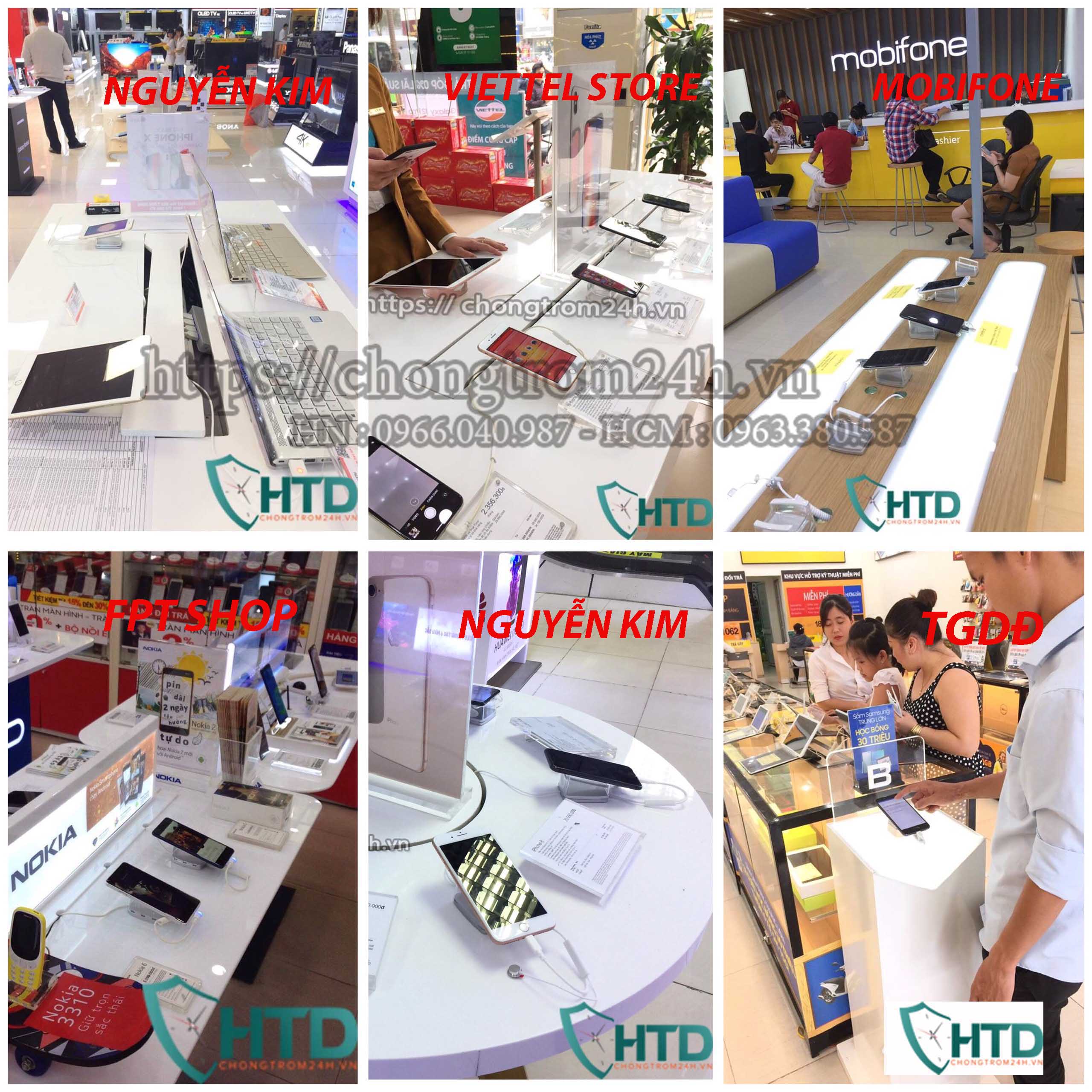 Chống trộm hàng trung bày