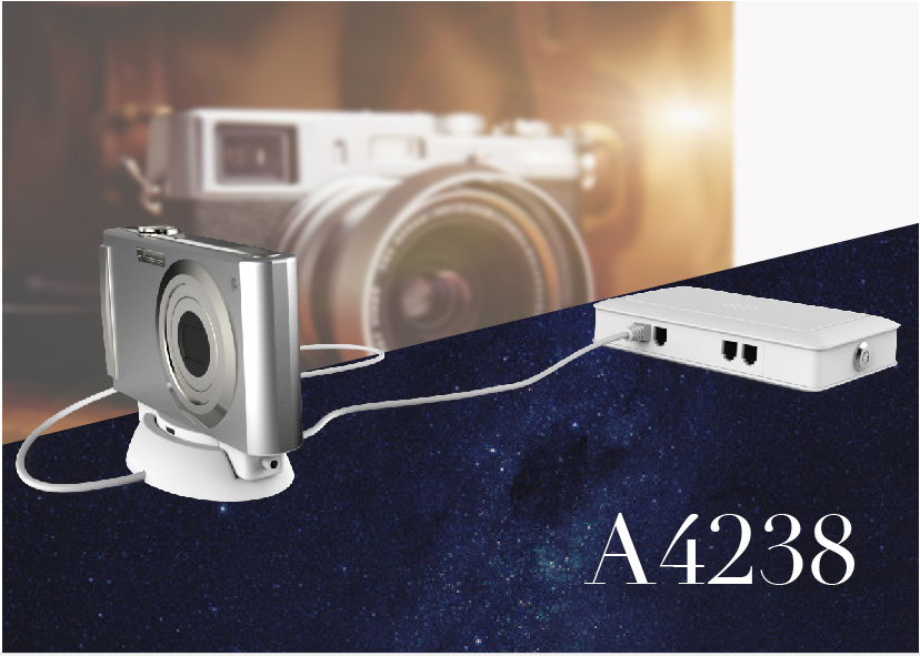 chống trộm camera trưng bày