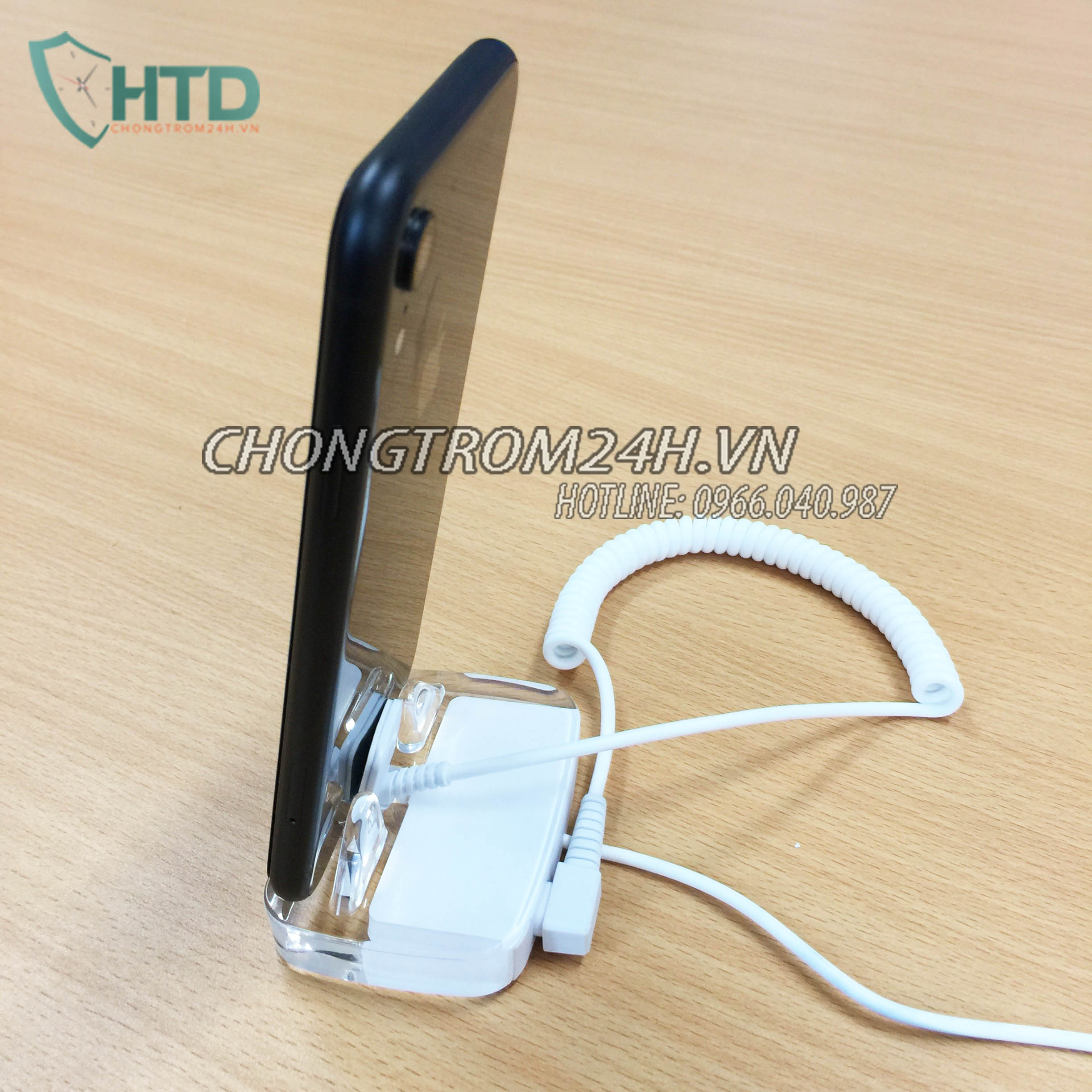 Chống trộm điện thoại trưng bày