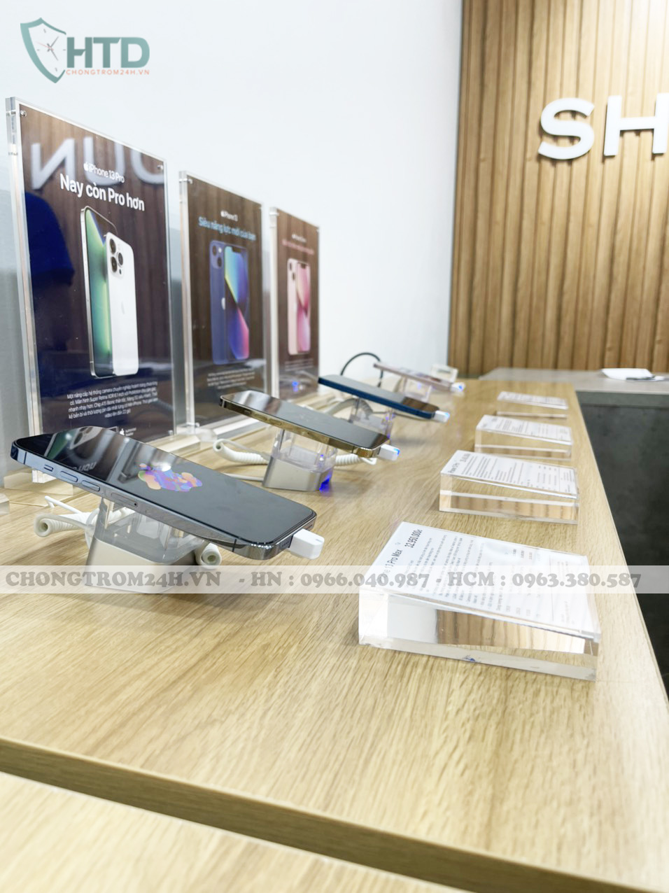 Chống trộm điện thoại Tại Shopdunk