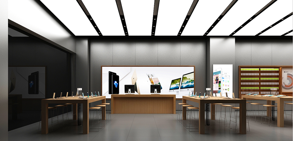 Trưng bày trải nghiệm Apple