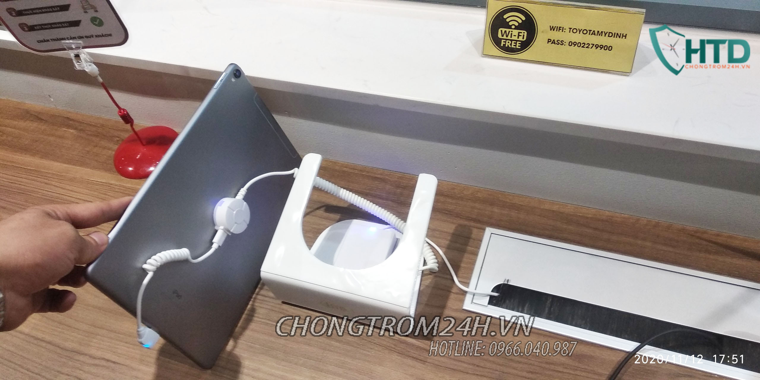 Thiết bị chống trộm máy tính bảng TA102