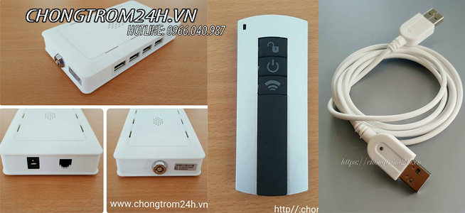 chống trộm laptop trung bày