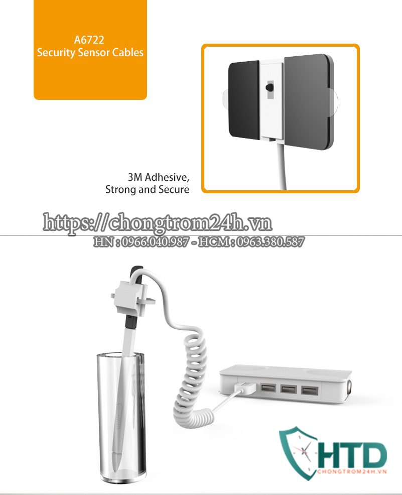 Cáp chống trộm bút thông minh A6722