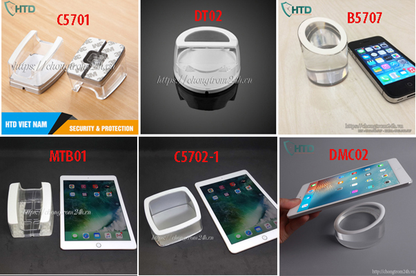 Chân đế trưng bày điện thoại, máy tính bảng