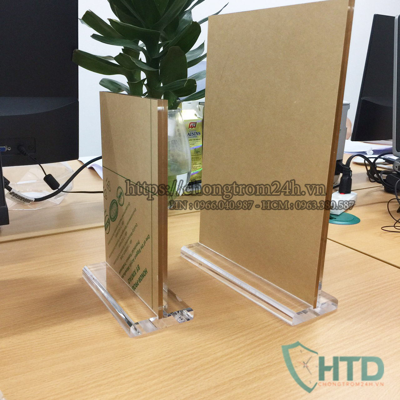Hình ảnh thực tế menu A4, A5
