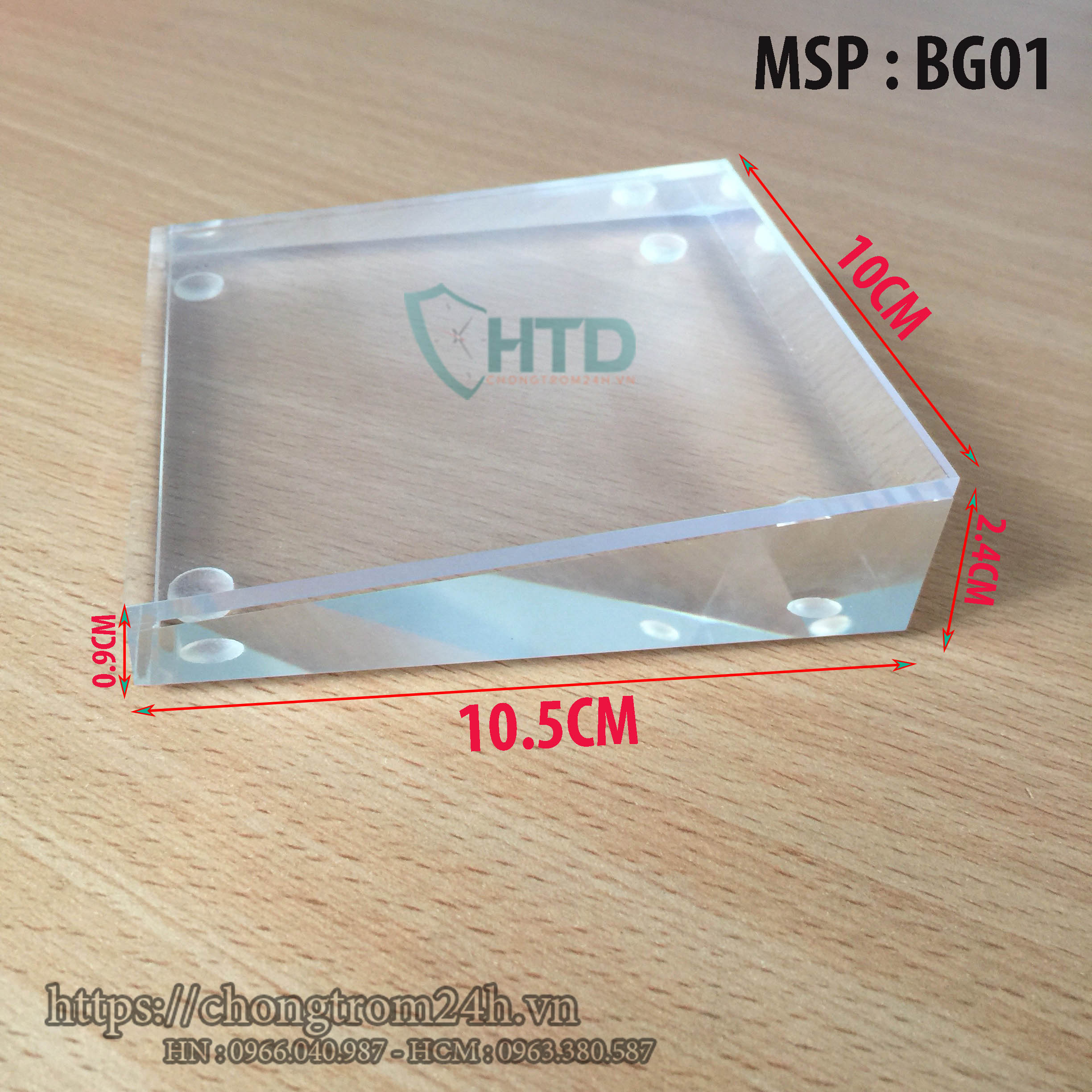 Đế Mica thể hiện Giá sản phẩm trưng bày  BG01