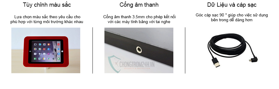 phụ kiện của giá đỡ máy tính bảng