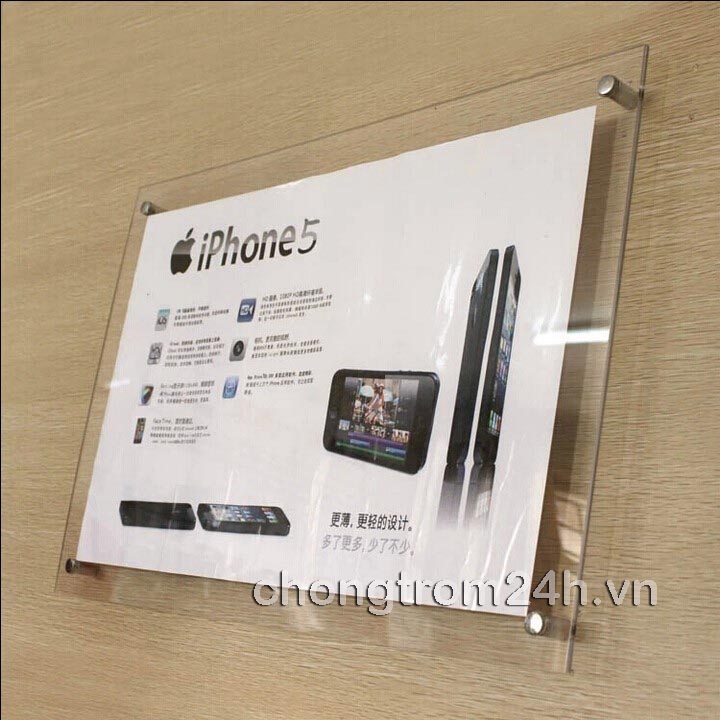 poster mica treo tường A4