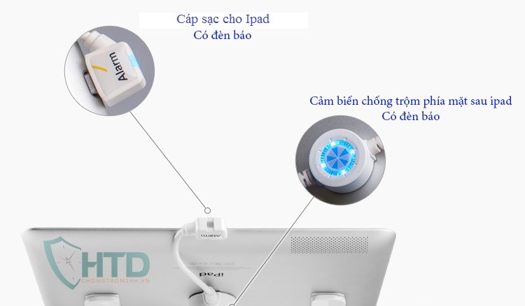 cảm biến chống trộm ipad