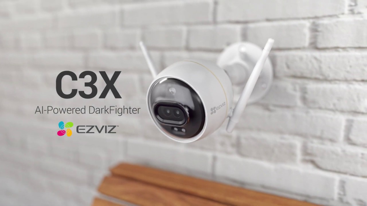 Camera IP Wifi Ezviz C3X 2mp tích hợp AI, báo động