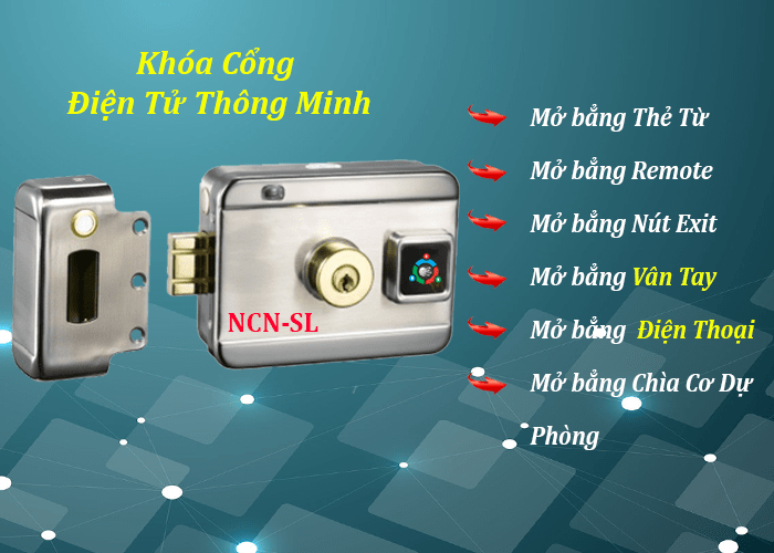 Khóa Cổng Điện Tử SLPRO