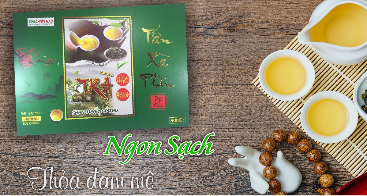 Hộp trà Chiến Hảo. Trà shan tuyết hảo hạng. 5 hộp trà hảo hạng