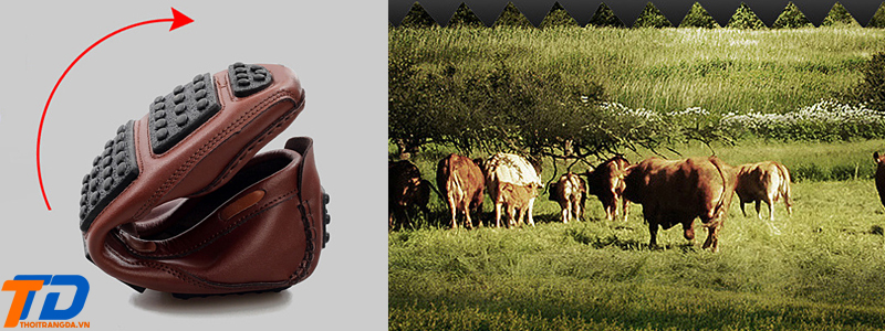 Giày lười da nam -2