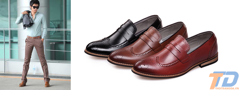 Cách phối đồ với giày lười nam - 2