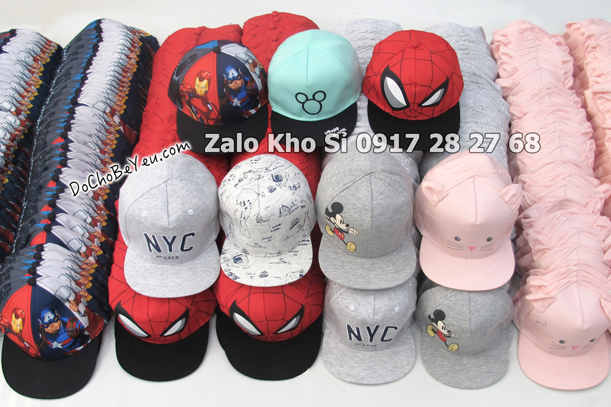 bán sỉ mũ nón trẻ em xuất khẩu TPHCM 3423