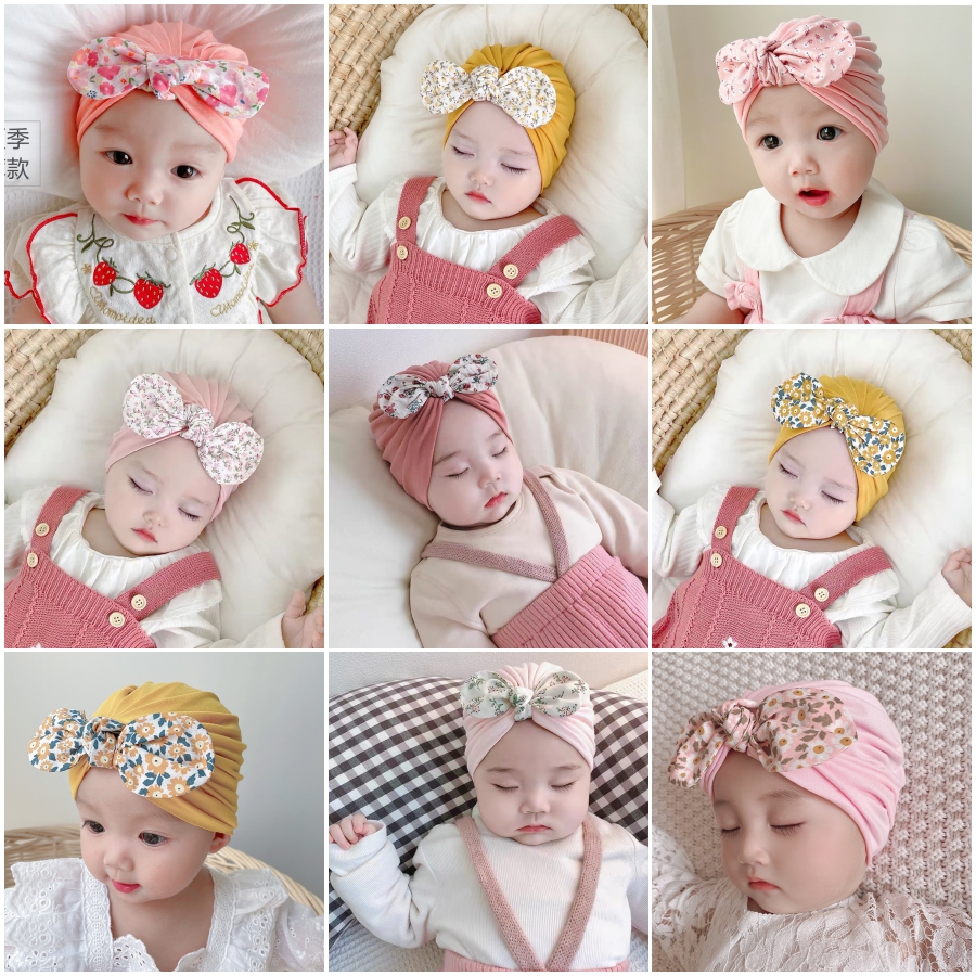 Mũ nón turban cho bé gái sơ sinh giá rẻ TPHCM