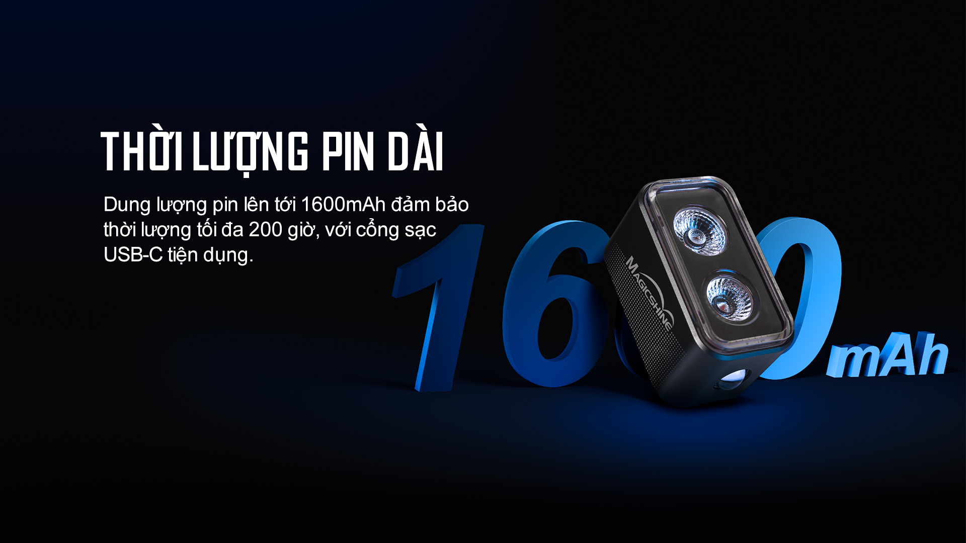 Đèn hậu xe đạp MAGICSHINE SEEMEE 300 dung lượng 1600mAh