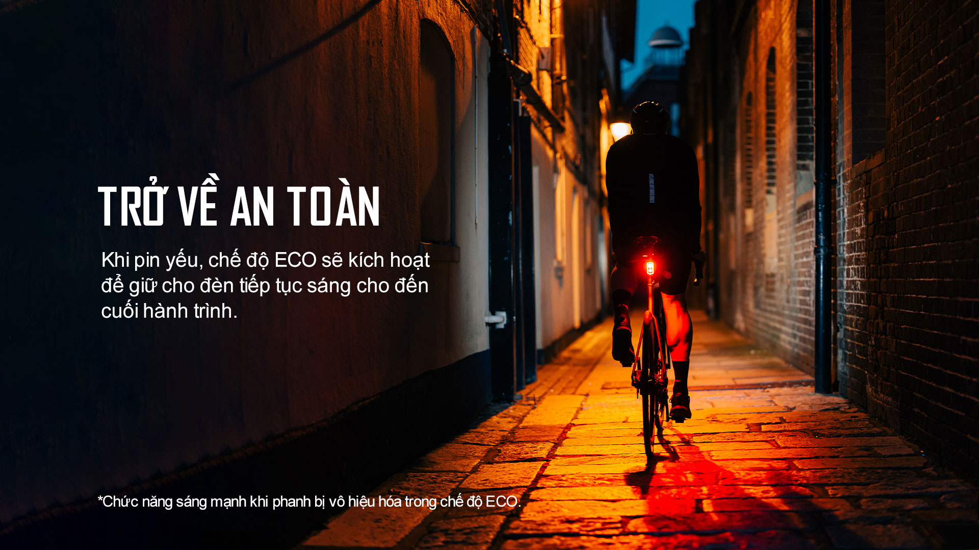Chế độ Eco của Đèn hậu xe đạp MAGICSHINE SEEMEE 300