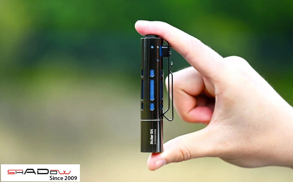 ACEBEAM RIDER RX dùng cổng sạc USB-C