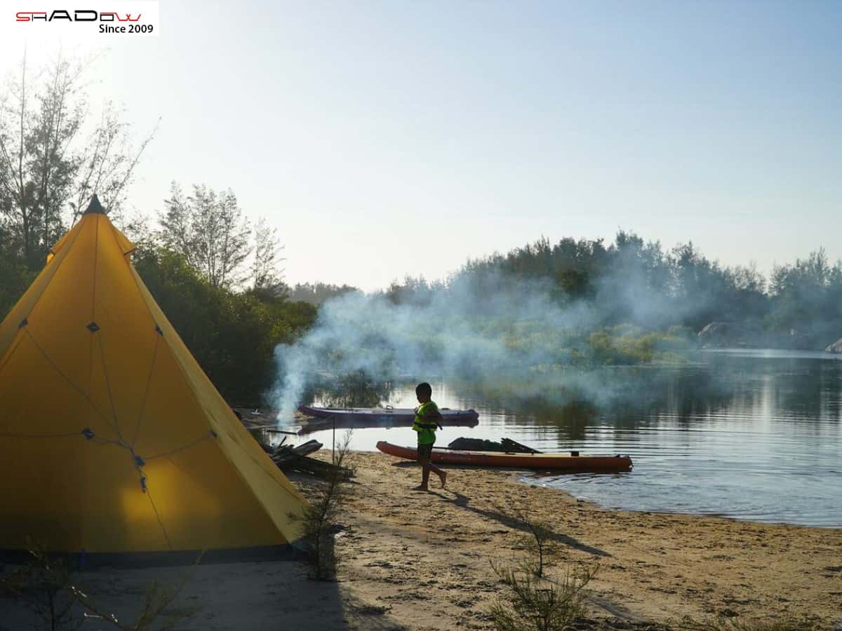 Cắm trại Vũng Tàu ở Hồ Cốc