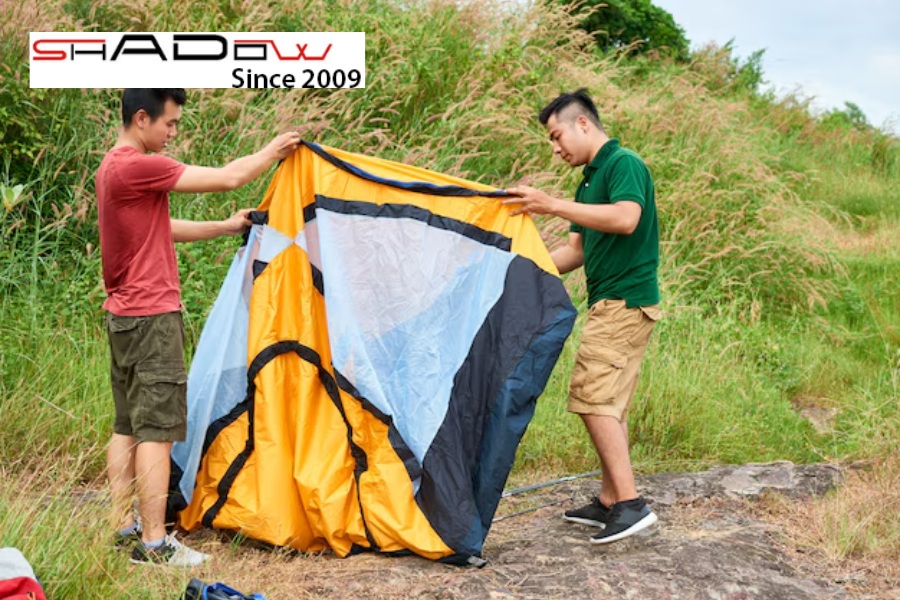 Chú ý trọng lượng của lều