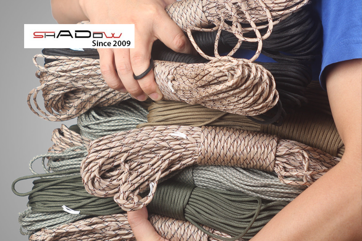 Dây Paracord nổi tiếng với độ bền bỉ và chắc chắn