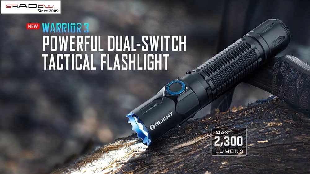 Đèn pin siêu sáng 300m Olight Warrior 3