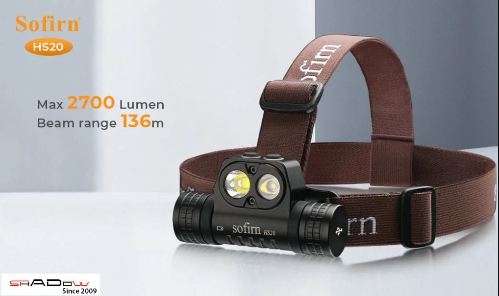 Đèn pin Sofirn HS20 độ sáng 2700lumen chiếu xa 136m