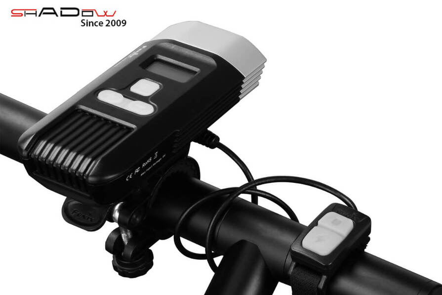 đèn pin xe đạp địa hình