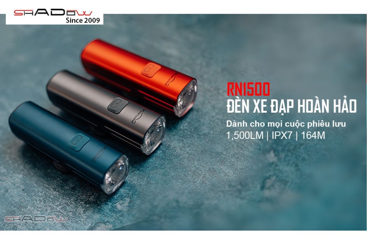 Đèn pin xe đạp SHADOW MAGICSHINE RN 1500
