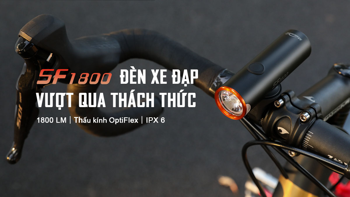 Đèn xe đạp MAGICSHINE SF1800