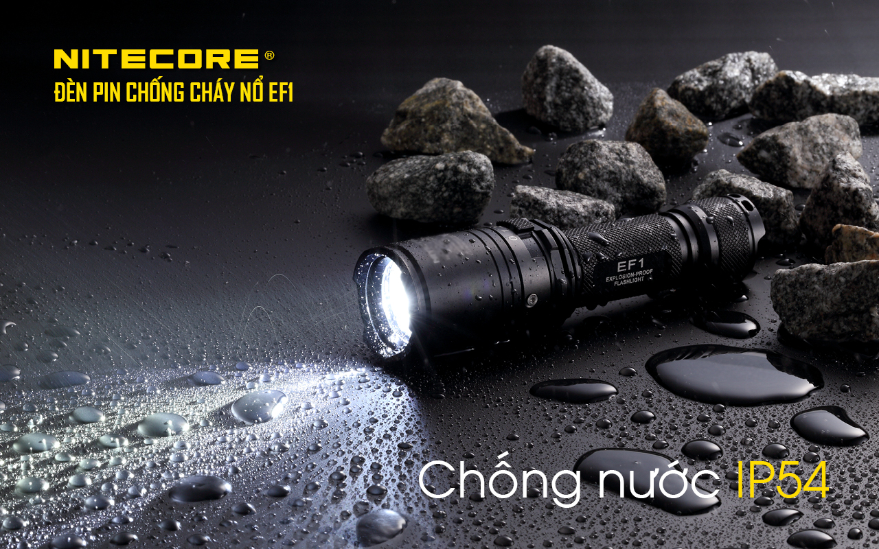 NITECORE EF1 có thể chống nước