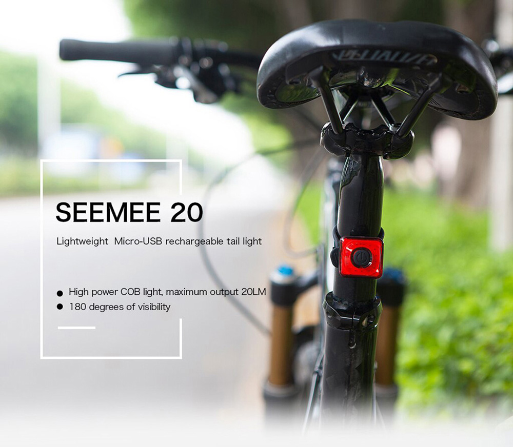Đèn hậu xe đạp SEEMEE 20