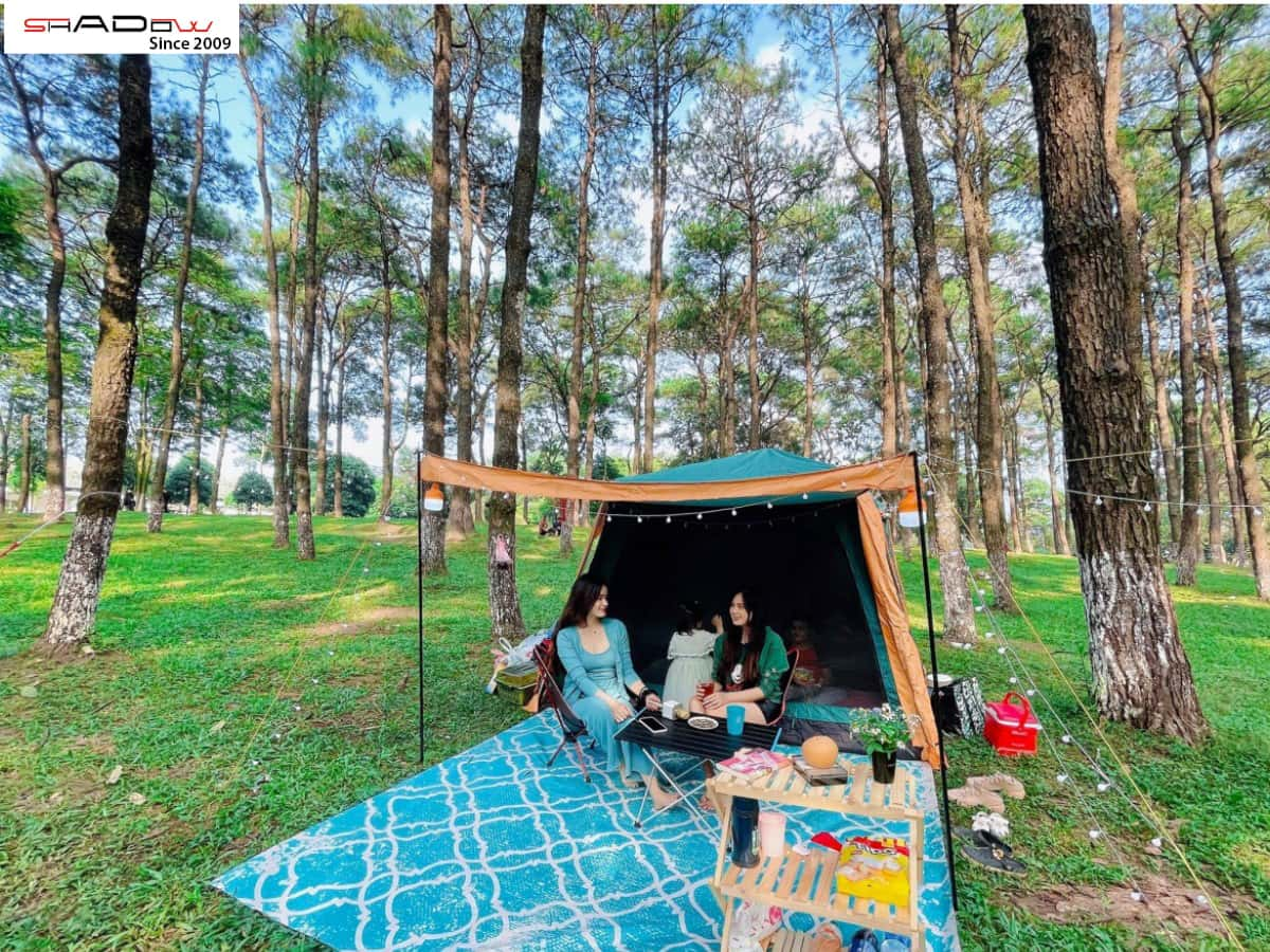 Lựa chọn thời tiết đẹp khi đi camping đà lạt