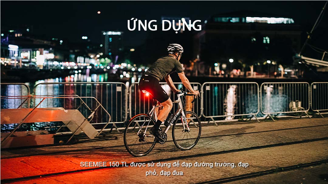 ứng dụng Đèn hậu xe đạp MAGICSHINE SEEMEE150