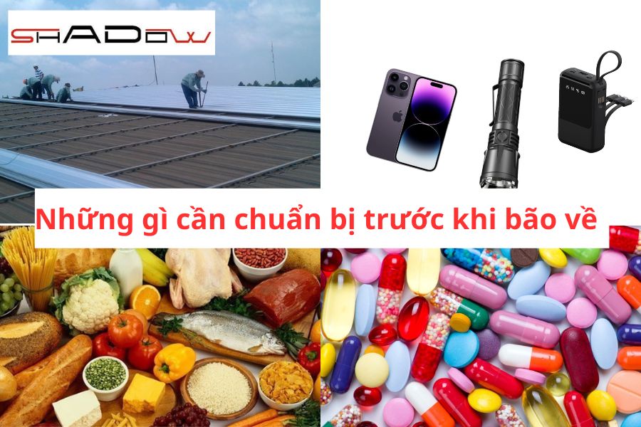 Cần chuẩn bị những gì khi bão về