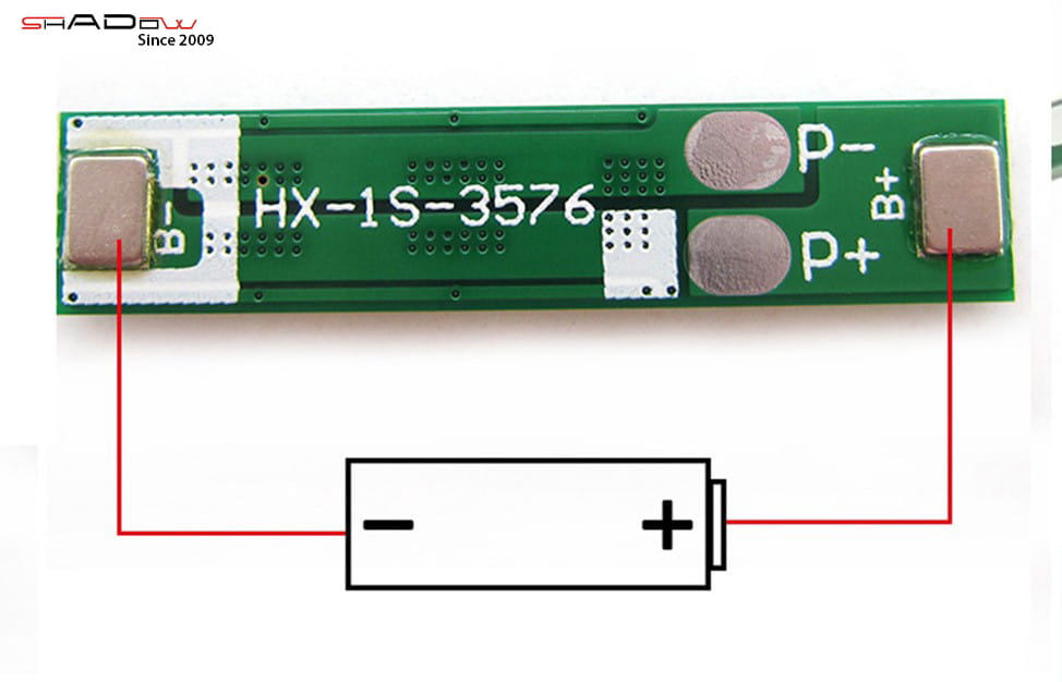 pin 18650 có mạch bảo vệ