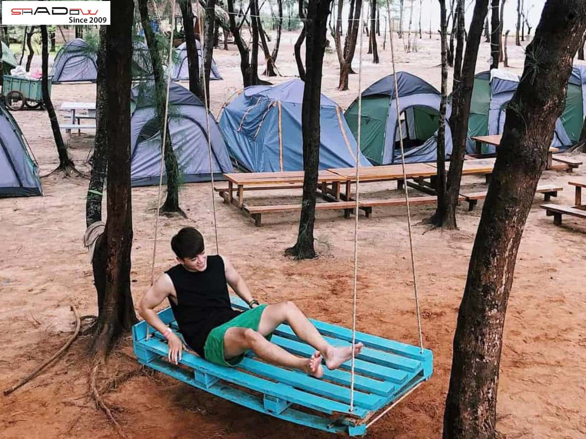 sống ảo thả ga tại zenna pool camp