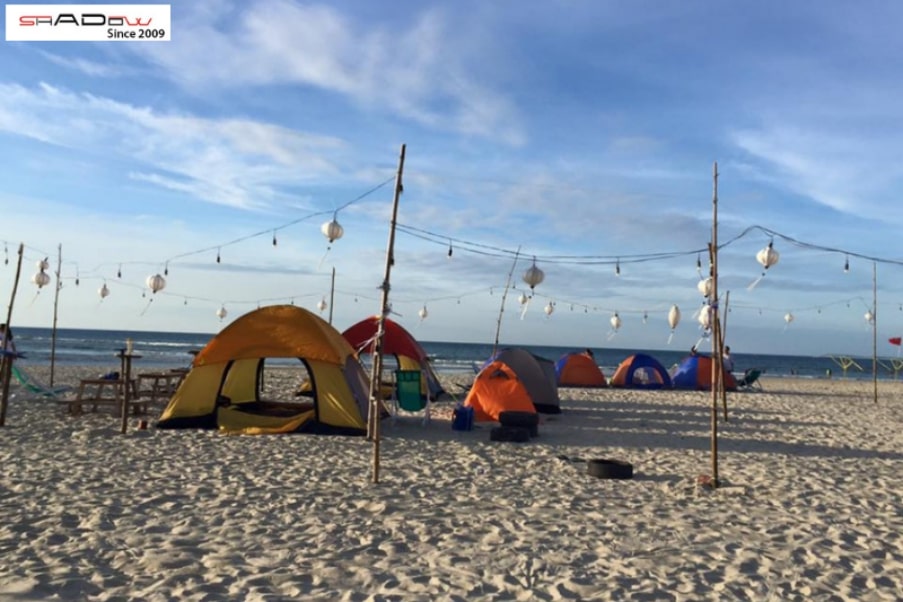 thuê lều cắm trại ở huế