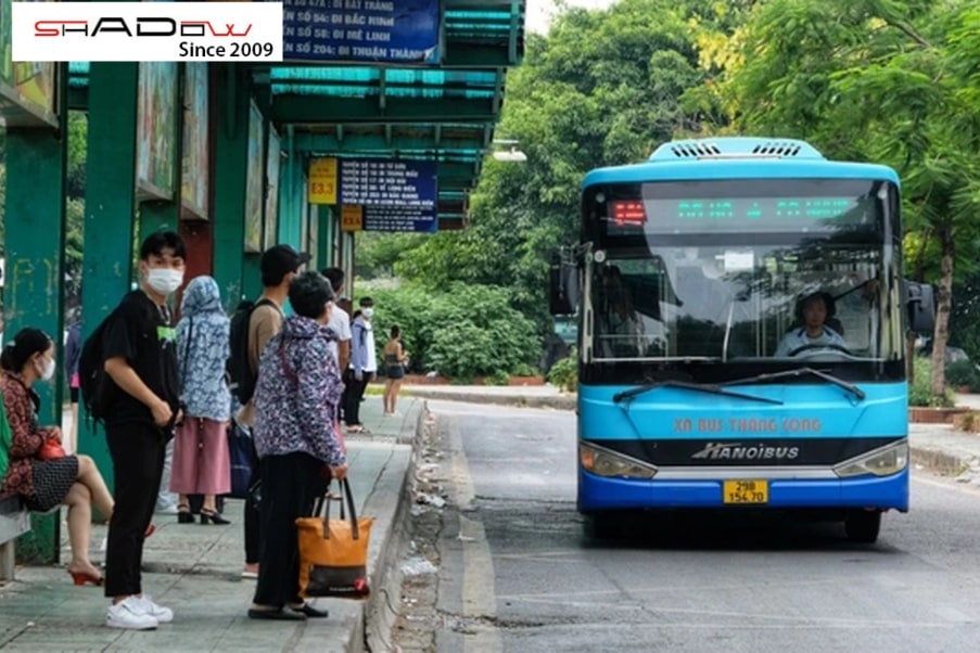 tuyến xe bus đến Đồng Mô Sơn Tây