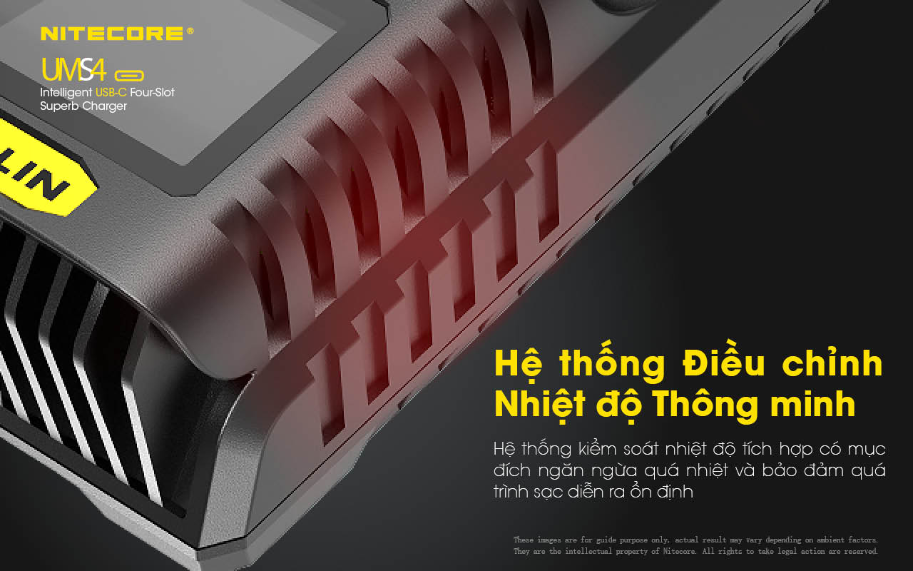 Hệ thông tản nhiệt của đèn