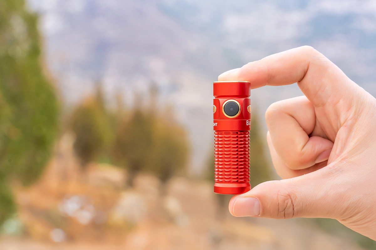 olight baton 3 red nhỏ gọn