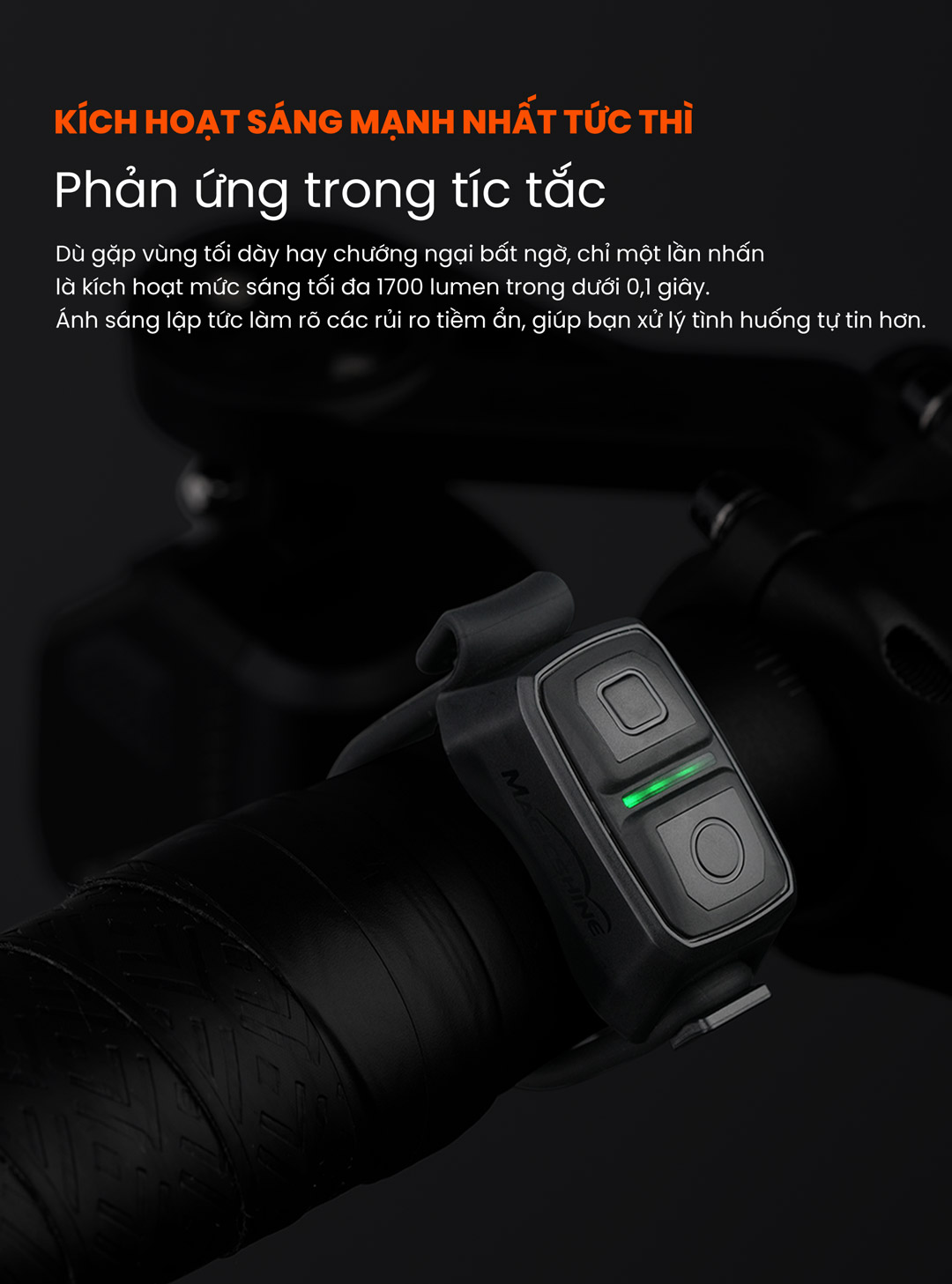 Thiết kế công tắc đời mới, giúp cho sử dụng đèn 1 cách nhanh chóng