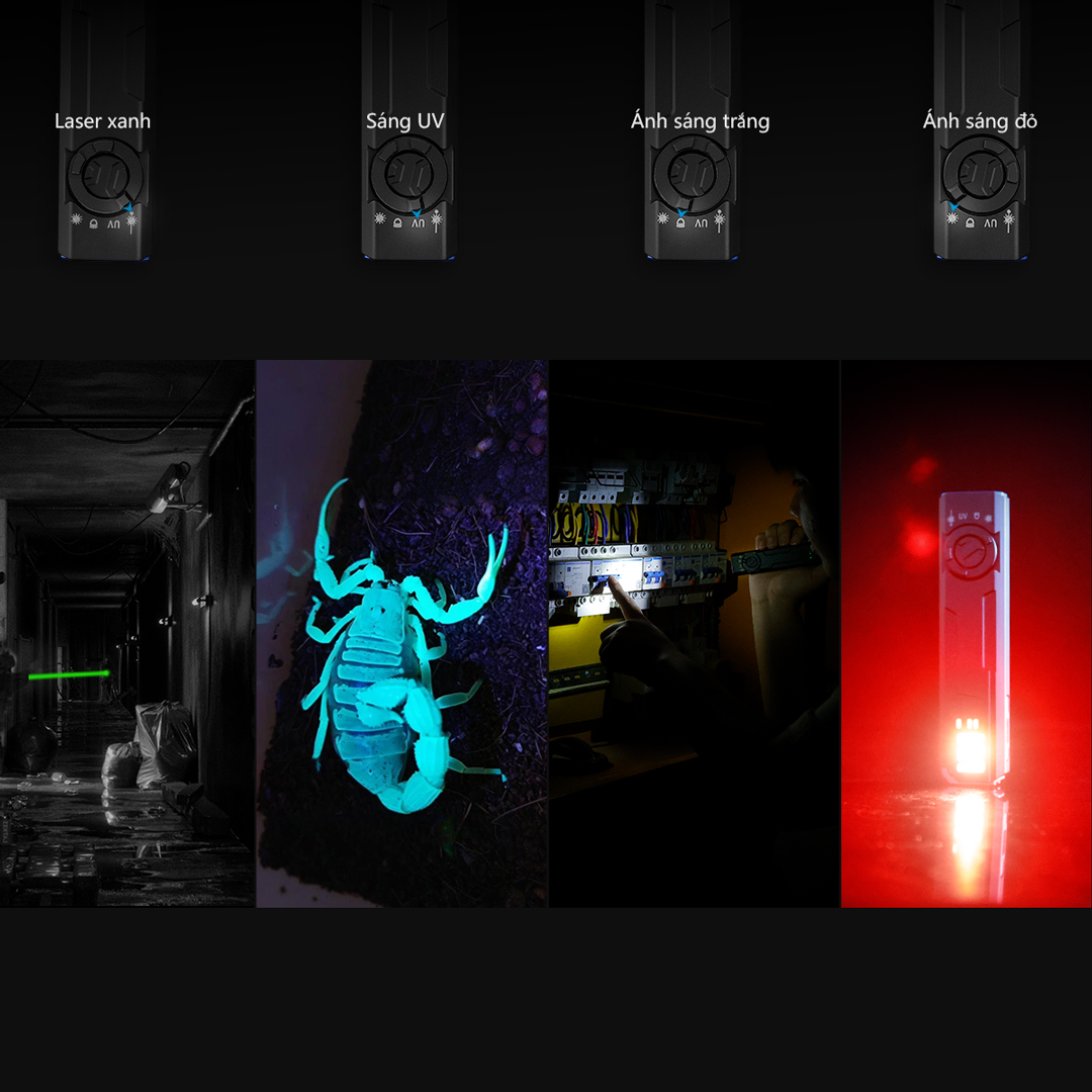 IMALENT GR35 – 4 nguồn sáng đa chức năng, linh hoạt cho mọi tình huống sử dụng