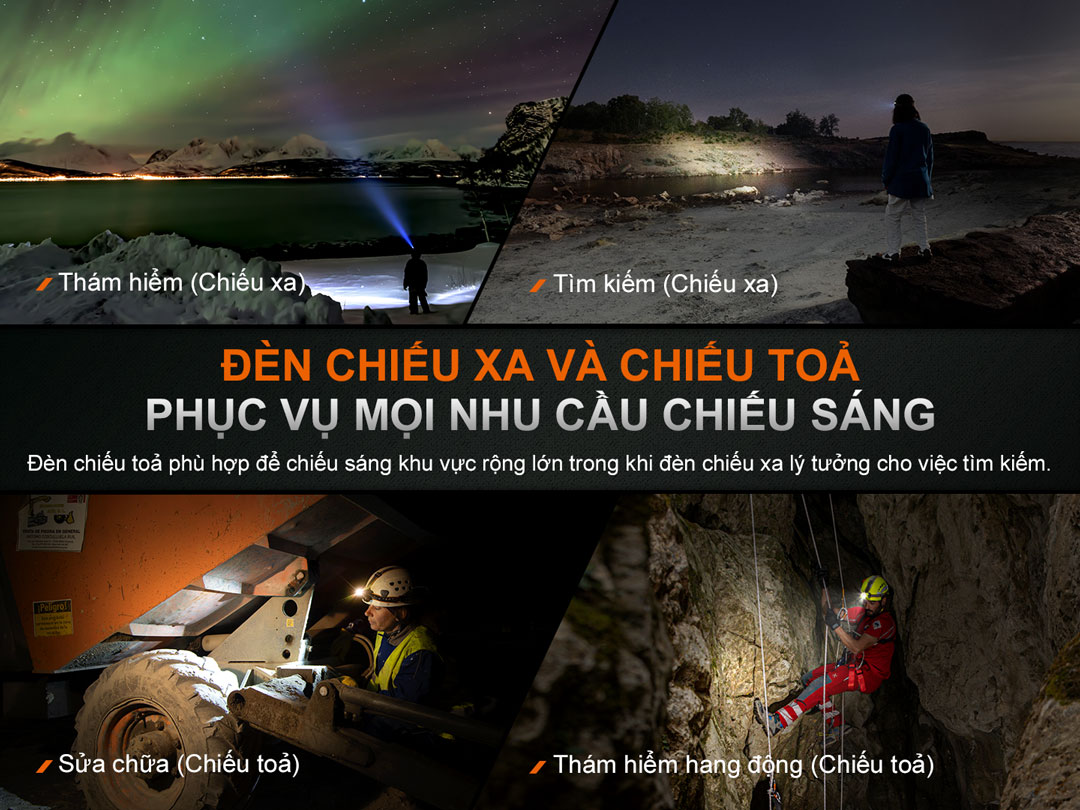 Chế độ, ánh sáng đa dạng. Phù hợp với nhiều hoạt động