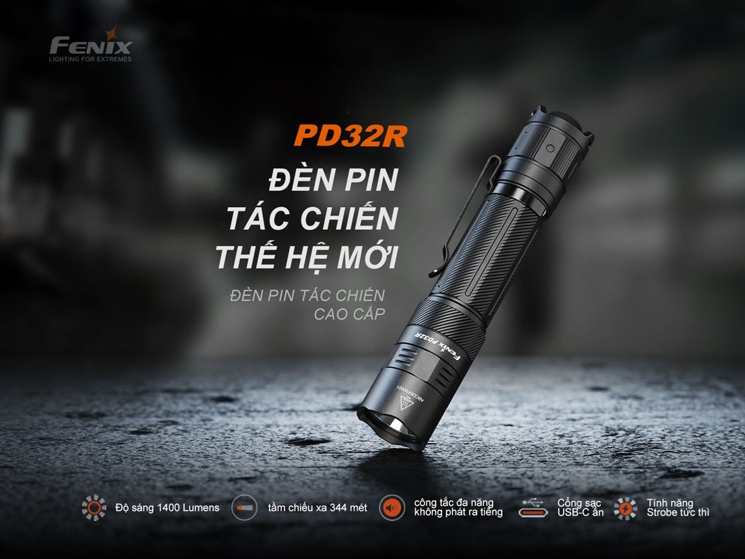 Mẫu đèn pin tác chiến hế hệ mới