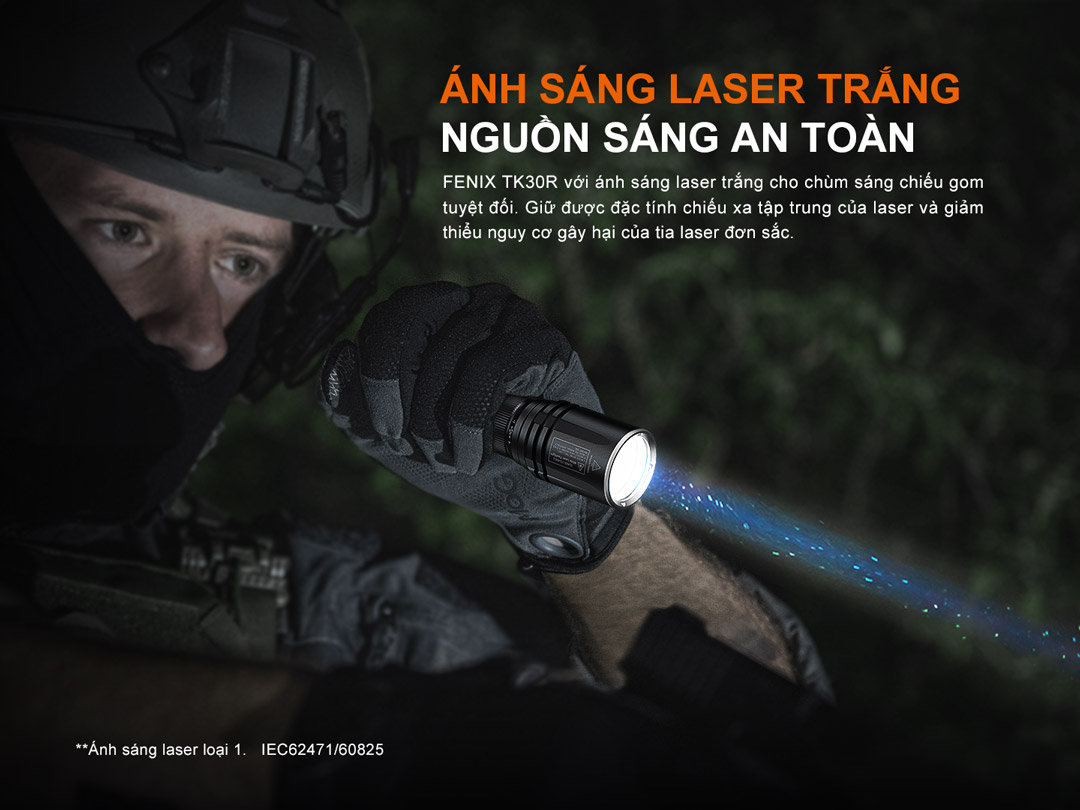 Nguồn sáng Laser trắng loại 1 an toàn