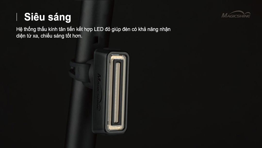 Đèn hậu xe đạp MAGICSHINE SEEMEE 100 V2.0 led đỏ