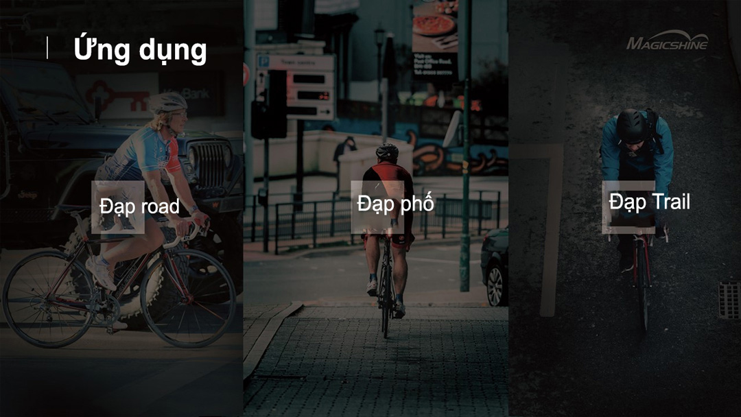Đèn hậu xe đạp MAGICSHINE SEEMEE 100 V2.0  ứng dụng đạp trail, road, phố